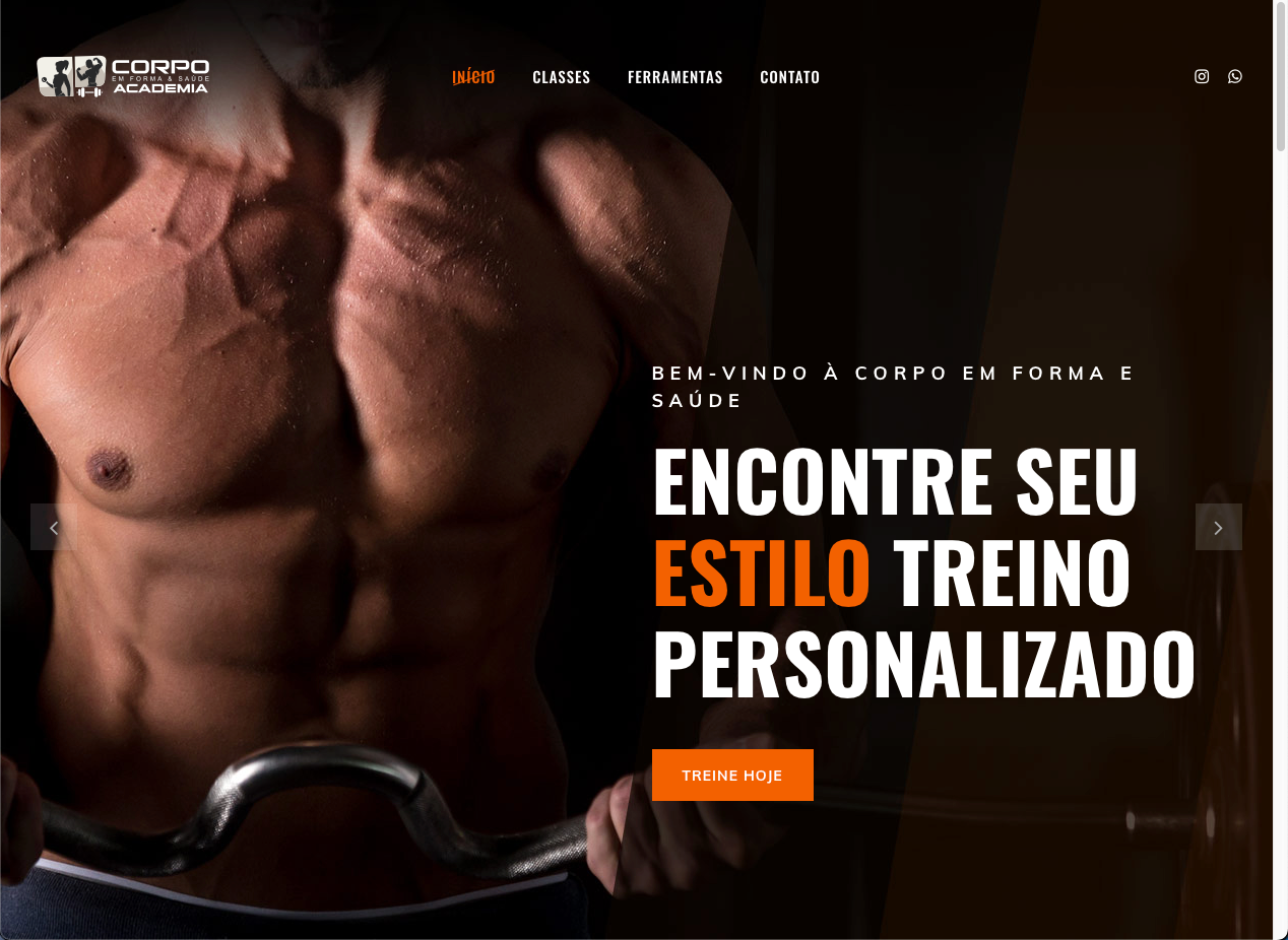 Corpo em Forma e Academia